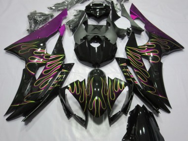 Pink Flame Yamaha R6 Fairings 2008-2016