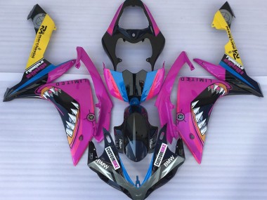 Pink Shark Yamaha R1 Fairings 2007-2008