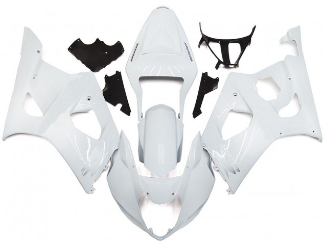 Plain Gloss White Style Suzuki GSXR 1000 Fairings 2003-2004 Plain Gloss White Style Suzuki GSXR 1000 Fairings 2003-2004