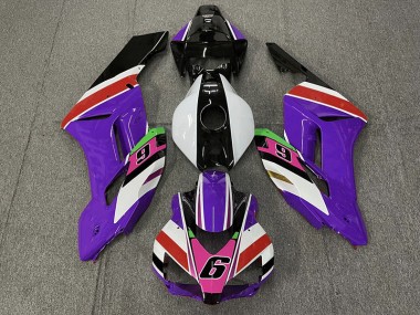 Purple 6 Honda CBR1000RR Fairings 2004-2005
