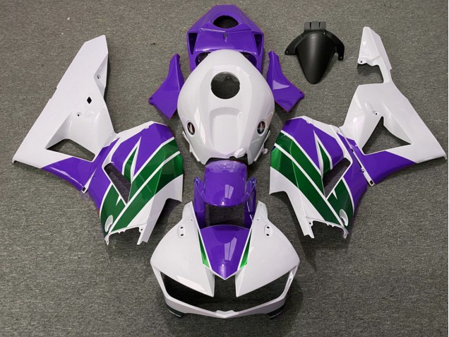 Purple and Green Gloss Honda CBR600RR Fairings 2013-2020 Purple and Green Gloss Honda CBR600RR Fairings 2013-2020