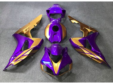 Purple & Gold Honda CBR1000RR Fairings 2006-2007