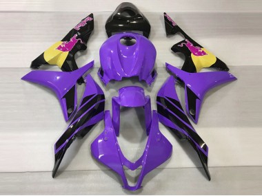 Purple & Pink Bull Honda CBR600RR Fairings 2007-2008