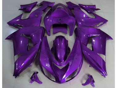 Purple Plain Kawasaki ZX10R Fairings 2006-2007