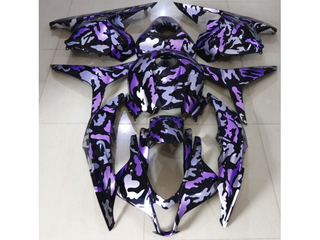 Purple Snow Camo Honda CBR600RR Fairings 2009-2012 Purple Snow Camo Honda CBR600RR Fairings 2009-2012