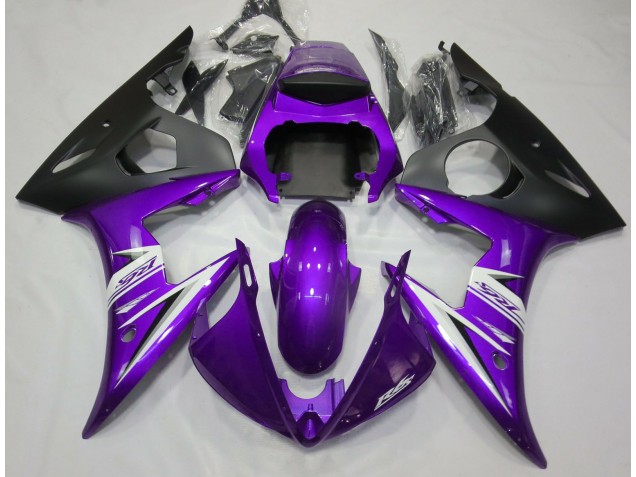 Purple & White Yamaha R6 Fairings 2003-2005 Purple & White Yamaha R6 Fairings 2003-2005