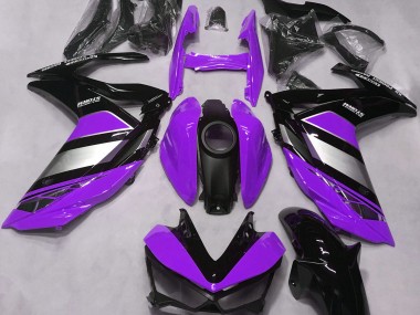 Purple Yamalube Yamaha R3 Fairings 2015-2018
