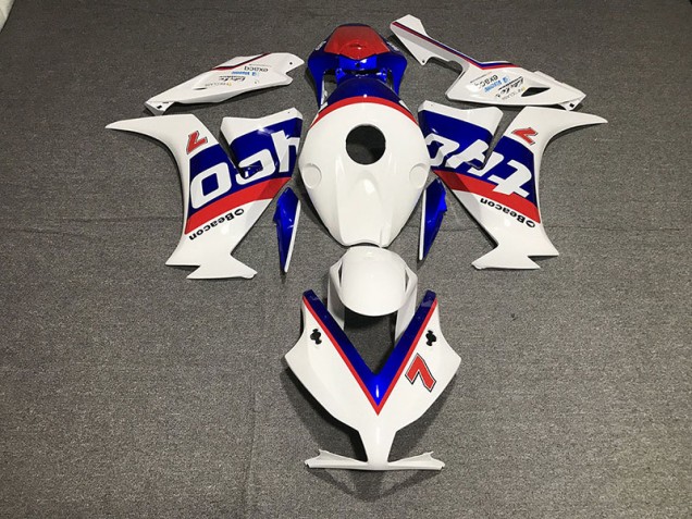 Racing Design White Honda CBR1000RR Fairings 2012-2016 Racing Design White Honda CBR1000RR Fairings 2012-2016