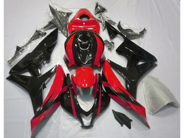 Red and Black OEM Design Honda CBR600RR Fairings 2007-2008 Red and Black OEM Design Honda CBR600RR Fairings 2007-2008