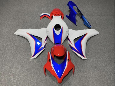 Red and Blue Gloss Honda CBR1000RR Fairings 2008-2011