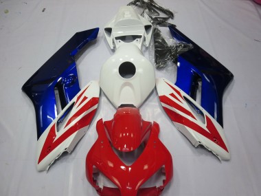 Red and Blue Honda CBR1000RR Fairings 2004-2005