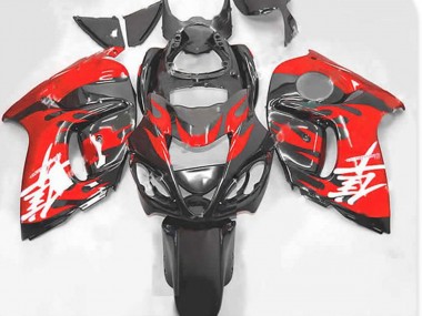 Red and Grey Suzuki GSXR 1300 Fairings 2008-2019