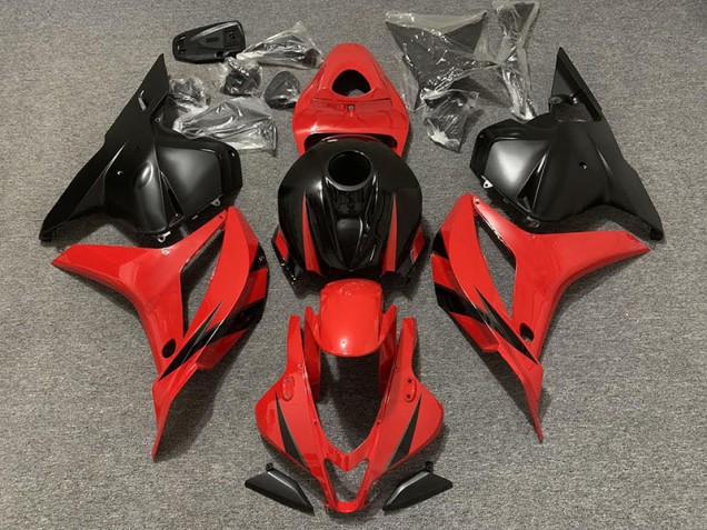 Red and Matte Black Honda CBR600RR Fairings 2009-2012 Red and Matte Black Honda CBR600RR Fairings 2009-2012