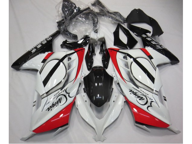 Red and White Kawasaki Ninja 300 Fairings 2013-2018 Red and White Kawasaki Ninja 300 Fairings 2013-2018