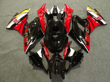 Red Black and White BMW S1000RR Fairings 2009-2018