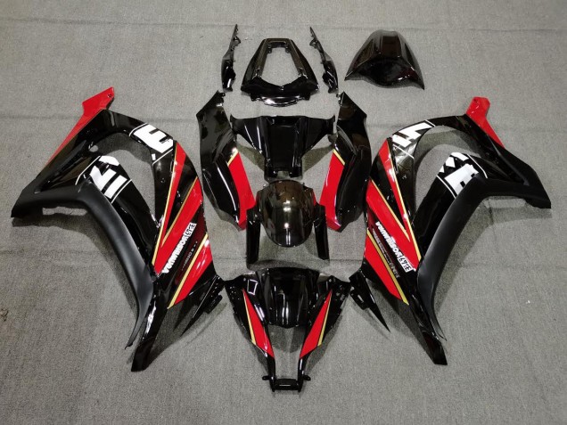 Red Black Special White Kawasaki ZX10R Fairings 2011-2015 Red Black Special White Kawasaki ZX10R Fairings 2011-2015