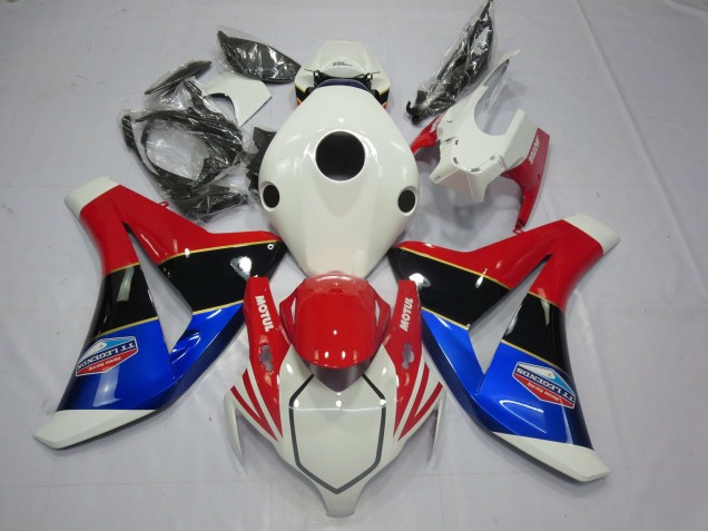 Red Blue and Black Honda CBR1000RR Fairings 2008-2011 Red Blue and Black Honda CBR1000RR Fairings 2008-2011