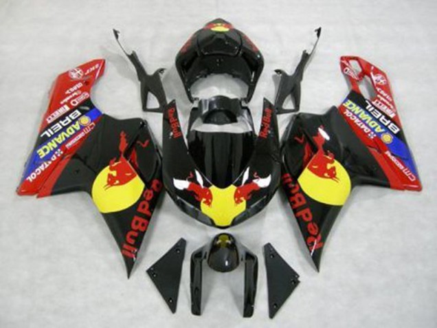 Red Bull Ducati 848 1098 1198 Fairings 2007-2012 Red Bull Ducati 848 1098 1198 Fairings 2007-2012
