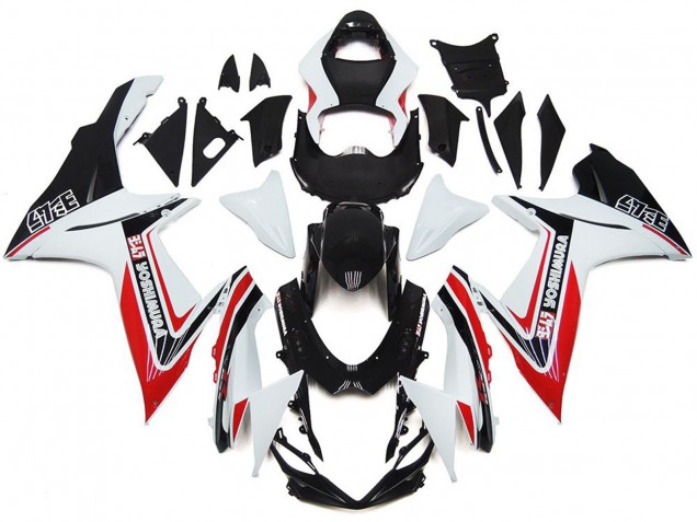 Red Custom Style Kit Suzuki GSXR 600-750 Fairings 2011-2020