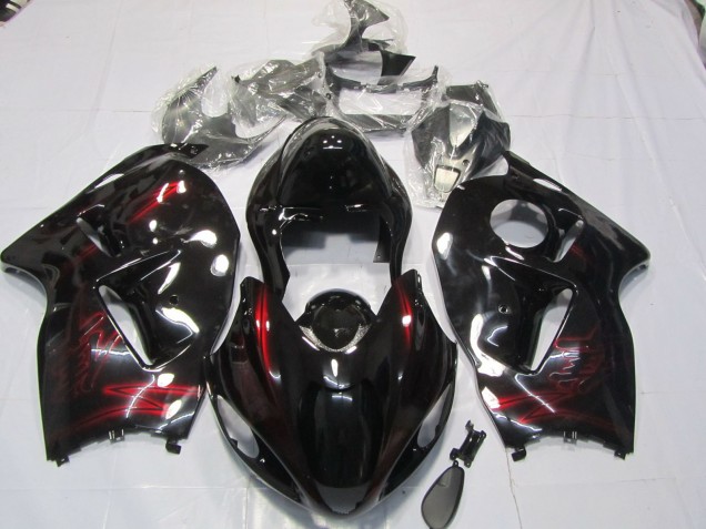 Red Deep Gloss Suzuki GSXR 1300 Fairings 1997-2007 Red Deep Gloss Suzuki GSXR 1300 Fairings 1997-2007