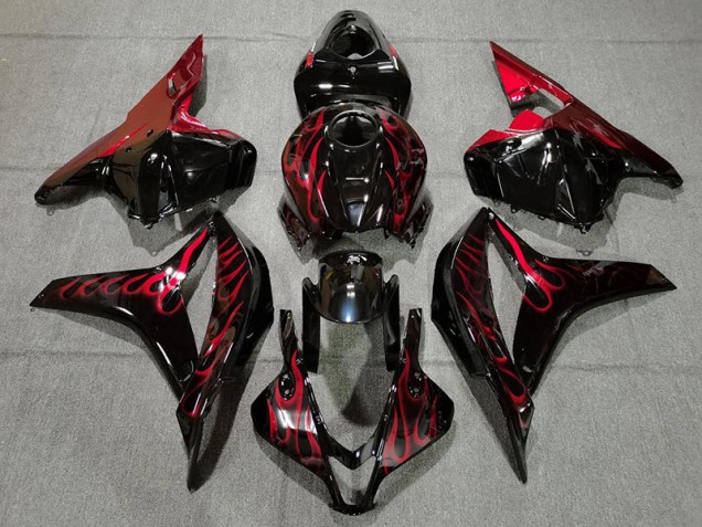 Red Flame Honda CBR600RR Fairings 2009-2012 Red Flame Honda CBR600RR Fairings 2009-2012