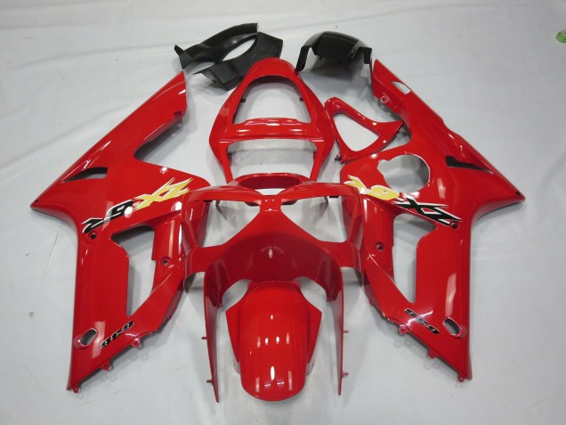 Red Ninja Kawasaki ZX6R Fairings 2003-2004 Red Ninja Kawasaki ZX6R Fairings 2003-2004