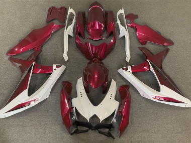 Red OEM Style Suzuki GSXR 600-750 Fairings 2008-2010