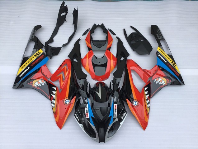 Red Shark Gloss BMW S1000RR Fairings 2009-2018 Red Shark Gloss BMW S1000RR Fairings 2009-2018