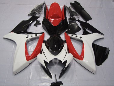 Red Star Suzuki GSXR 600-750 Fairings 2006-2007