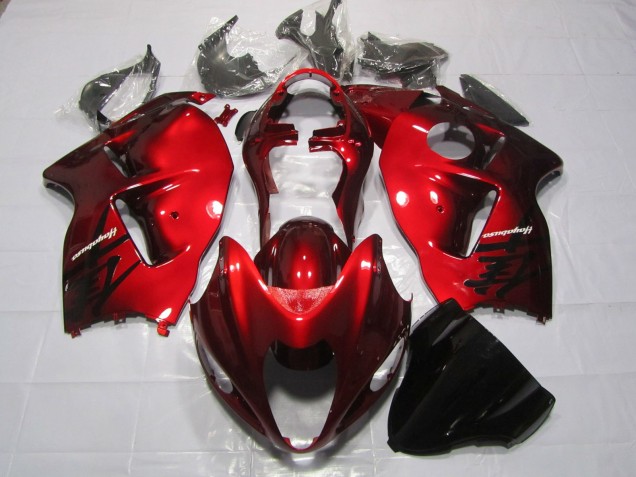 Red Suzuki GSXR 1300 Fairings 1997-2007 Red Suzuki GSXR 1300 Fairings 1997-2007
