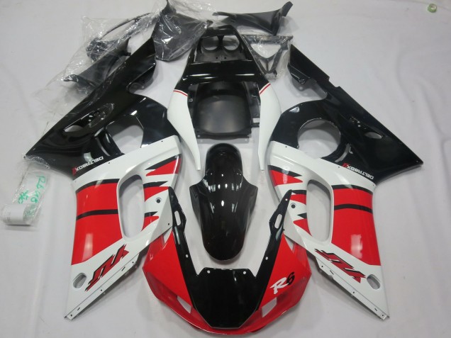 Red White Design Yamaha R6 Fairings 1998-2002 Red White Design Yamaha R6 Fairings 1998-2002
