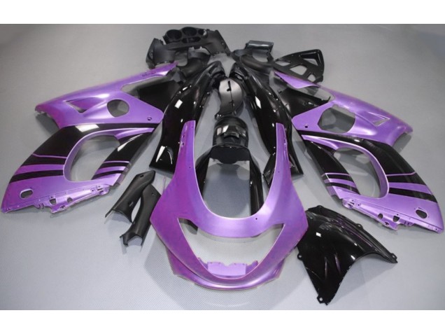 Rose Purple & Black Yamaha YZF600 Fairings 1998-2007 Rose Purple & Black Yamaha YZF600 Fairings 1998-2007