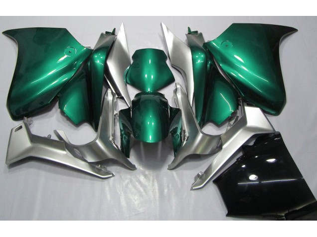 Seafoam Green and Silver Honda VFR1200 Fairings 2010-2013 Seafoam Green and Silver Honda VFR1200 Fairings 2010-2013