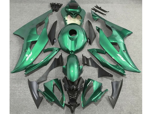 Seafoam Green Yamaha R6 Fairings 2008-2016