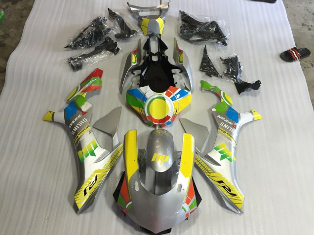 SILVER Yamaha R1 Fairings 2015-2019 SILVER Yamaha R1 Fairings 2015-2019