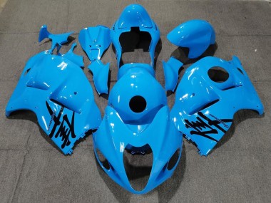 Sky Blue Suzuki GSXR 1300 Fairings 1997-2007