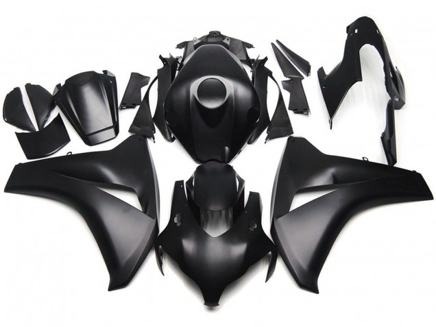 Slick Matte Black Honda CBR1000RR Fairings 2008-2011