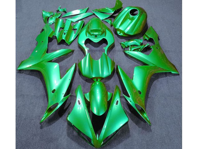 Solid Green Yamaha R1 Fairings 2004-2006 Solid Green Yamaha R1 Fairings 2004-2006