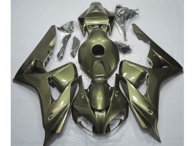 Solid Olive Honda CBR1000RR Fairings 2006-2007