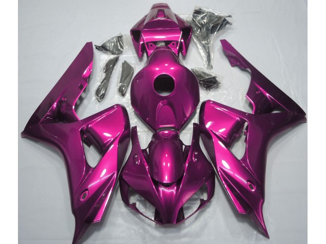 Solid Pink Honda CBR1000RR Fairings 2006-2007