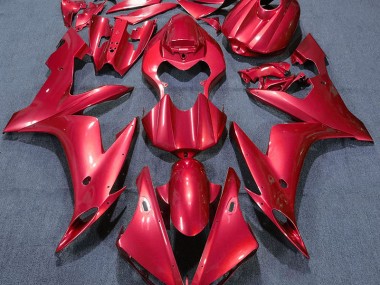 Solid Red Yamaha R1 Fairings 2004-2006