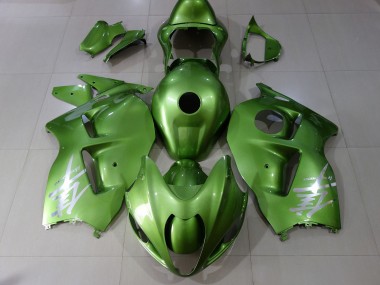 Special Green Suzuki GSXR 1300 Fairings 1997-2007