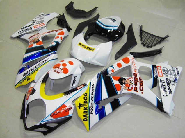 Spots Suzuki GSXR 1000 Fairings 2007-2008 Spots Suzuki GSXR 1000 Fairings 2007-2008