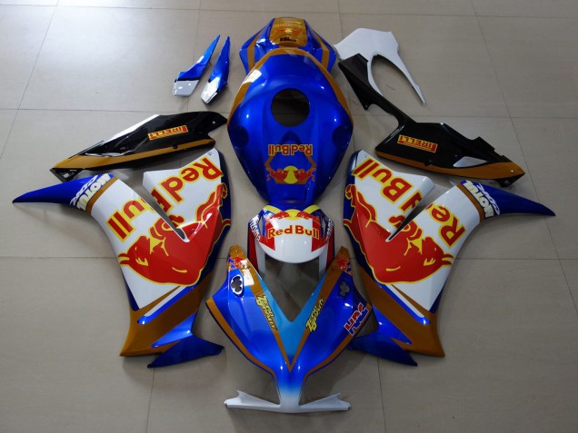 The Bull Blue and Gold Honda CBR1000RR Fairings 2012-2016 The Bull Blue and Gold Honda CBR1000RR Fairings 2012-2016