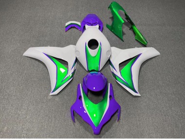 The Joker Green and Purple Gloss Honda CBR1000RR Fairings 2008-2011