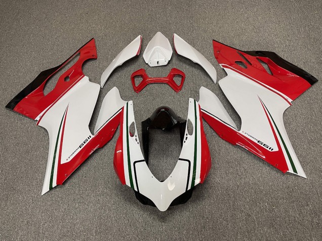 Tri Color Ducati 1199 Fairings Tri Color Ducati 1199 Fairings