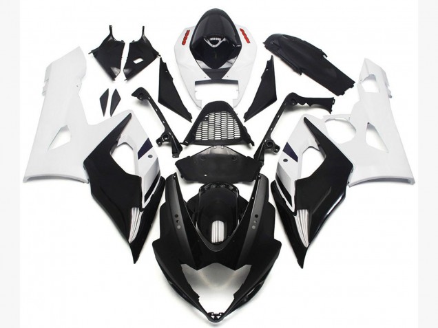 Vibrant Gloss Blue and Matte Black Suzuki GSXR 1000 Fairings 2005-2006 Vibrant Gloss Blue and Matte Black Suzuki GSXR 1000 Fairings 2005-2006