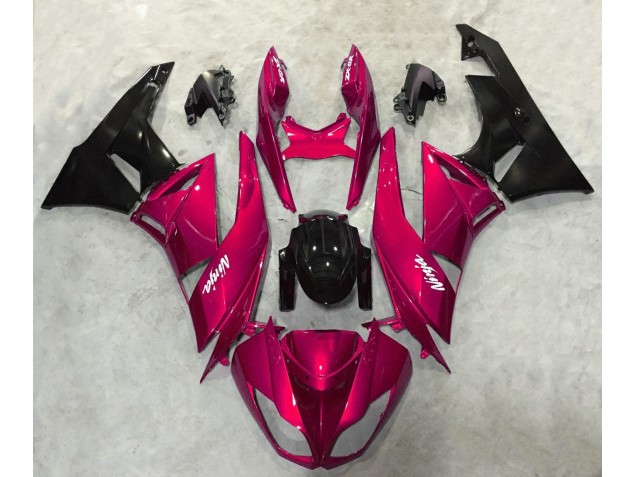 Vibrant Red Gloss Kawasaki ZX6R Fairings 2009-2012 Vibrant Red Gloss Kawasaki ZX6R Fairings 2009-2012