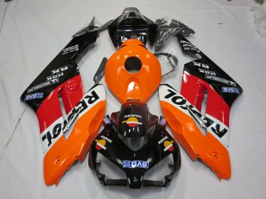 Vibrant Repsol (w) Logos Honda CBR1000RR Fairings 2004-2005