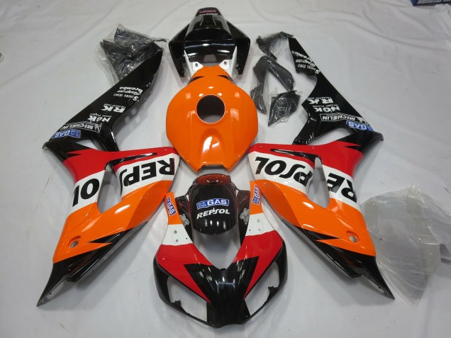 Vibrant Repsol Style Honda CBR1000RR Fairings 2006-2007